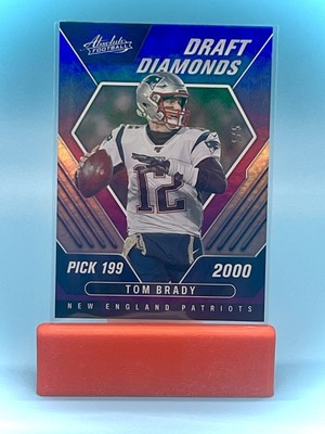 2022 Absolute Tom Brady Draft Diamonds #DD-3 Purple Spectrum /5