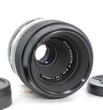 Nikon Micro Nikkor-P Auto Non Ai 55mm F3.5 Excellent from Japan 940