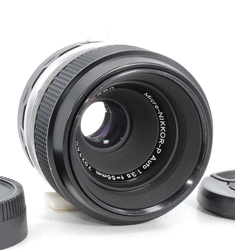 Nikon Micro Nikkor-P Auto Non Ai 55mm F3.5 [Excellent+++] from Japan #940