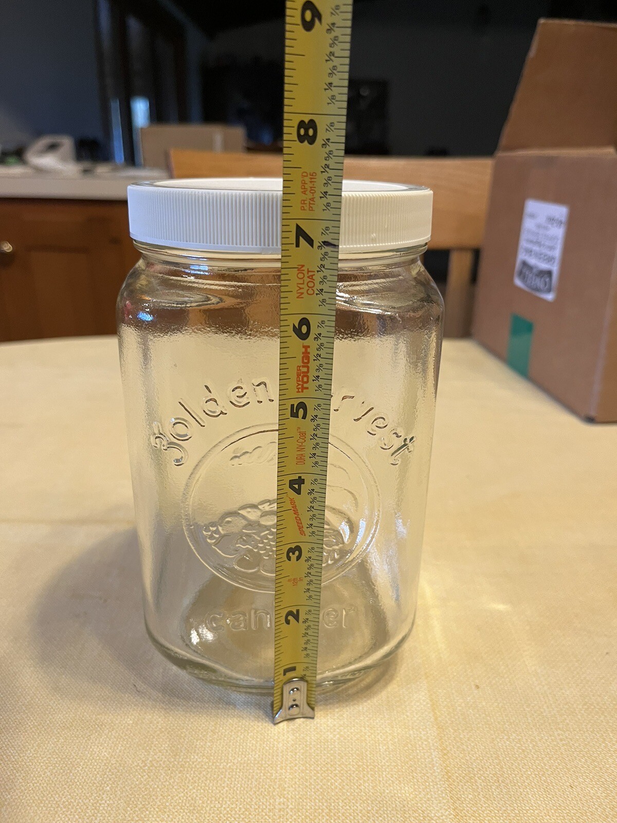 Golden Harvest Canister Jar With Lid. No 11 On Bottom eBay