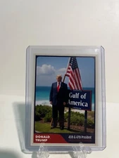 Donald Trump 45th & 47th U.S President Custom Made Trading Card