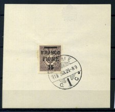 Rijeka 1919 Sass. 31 Oblitéré 80% FRANCO_FIUME 15