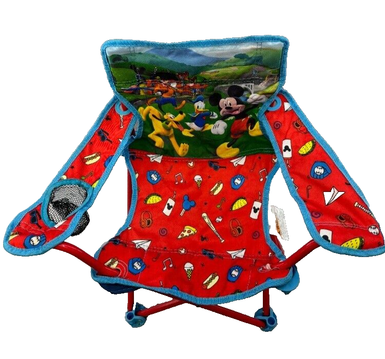 DISNEY Mickey Mouse And Friends Folding Playtime Beach Camp Chair