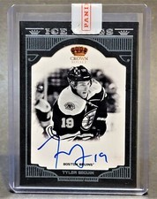 2011-12 Panini Crown Royale Ice Kings Autographs #12 Tyler Seguin 77/99