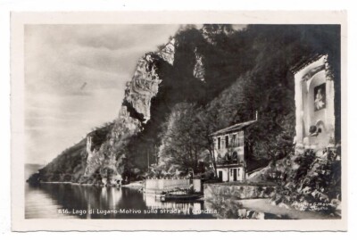 474 - Lake Lugano - Motivo sulla strada di Gandria