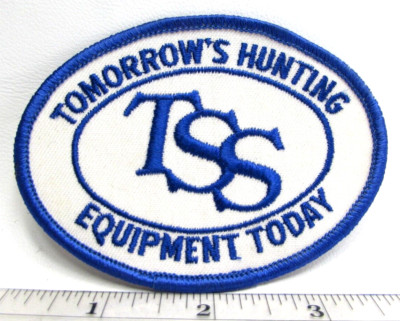 Vintage Tungsten Super Shot Ammo TSS Jacket Patch Apex Ammunition Columbus MS A