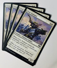 Civic Stalwart X4 Common Playset NP Ravnica Allegiance MTG: Magic the Gathering