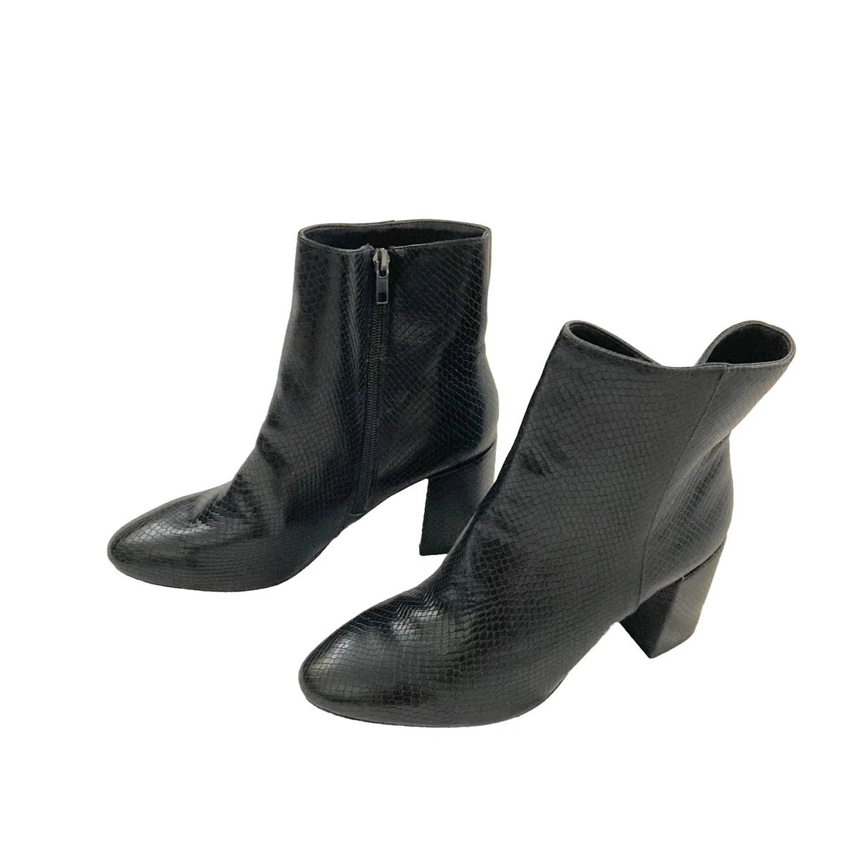 Bershka round heel boot sale