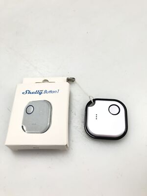 Shelly BLU Button1 - Weiss | Intelligente Bluetooth-Taste zur Aktivierung 