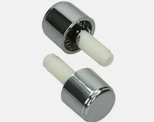 Rangemaster A030043 Oven Timer Knobs, Pack of 2 - Chrome