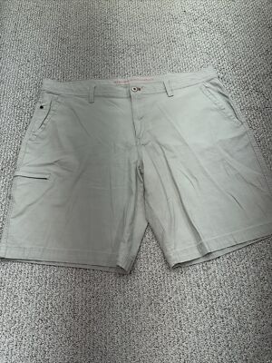 Weatherproof Vintage Cargo Shorts Mens 40 Beige Lightweight