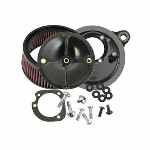 S&S FILTRO ARIA SUPER STOCK STEALTH X HARLEY DAVIDSON SOFTAIL DYNA TOURING HD - Foto 2 di 5