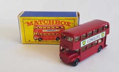 Matchbox Serie Nr. 5, BP Longlife, London Bus, - super neuwertig