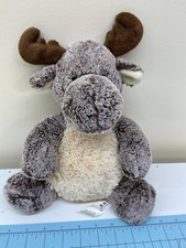 Aurora Moose Soft Plush Stuffed Animal 2 Tone Color
