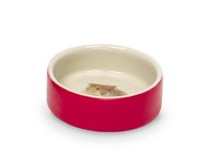 Nobby Napf Hamster Nager Futter Keramikschale Rot Futtertrog & Kleintierfutter