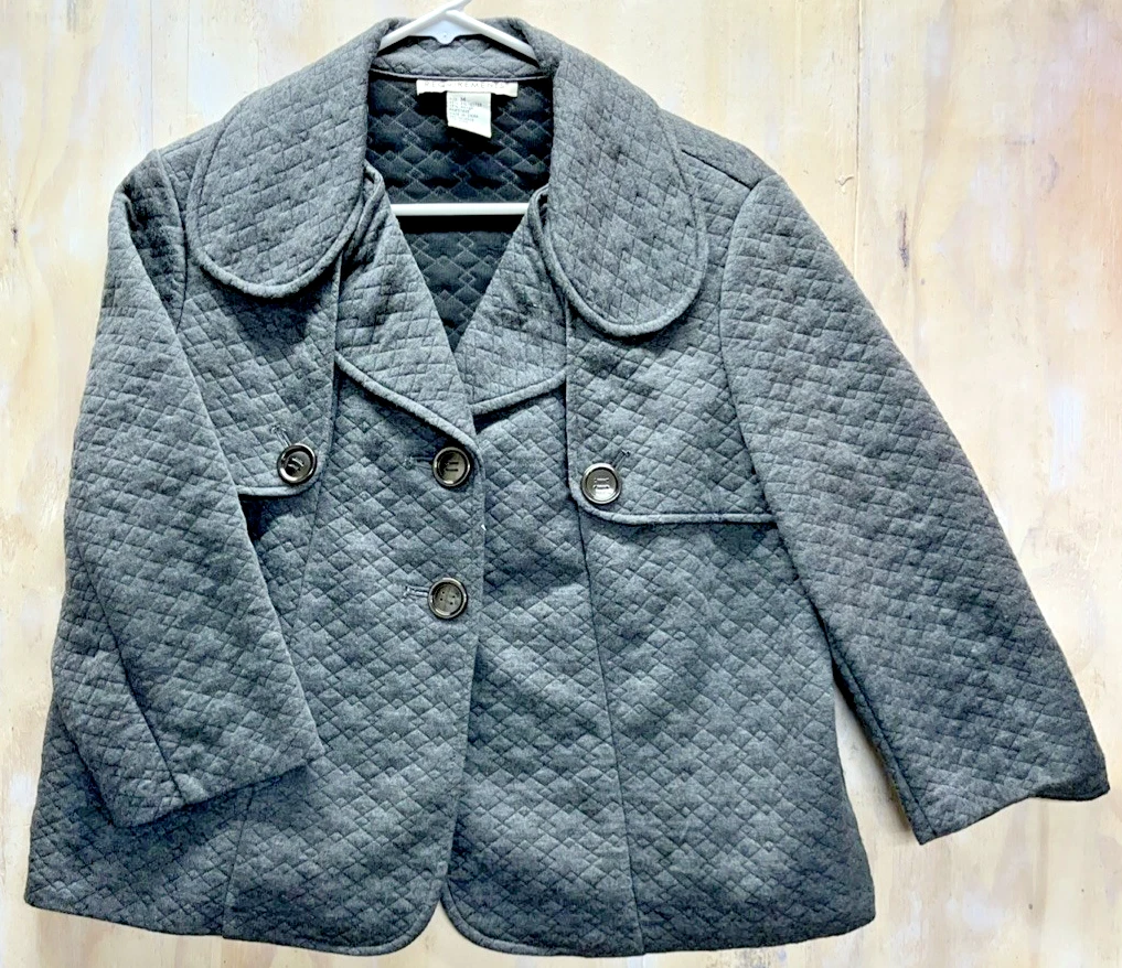 VETEMENTS Requisiti Giacca Blazer Grigio Donna Tg. M formale business casual