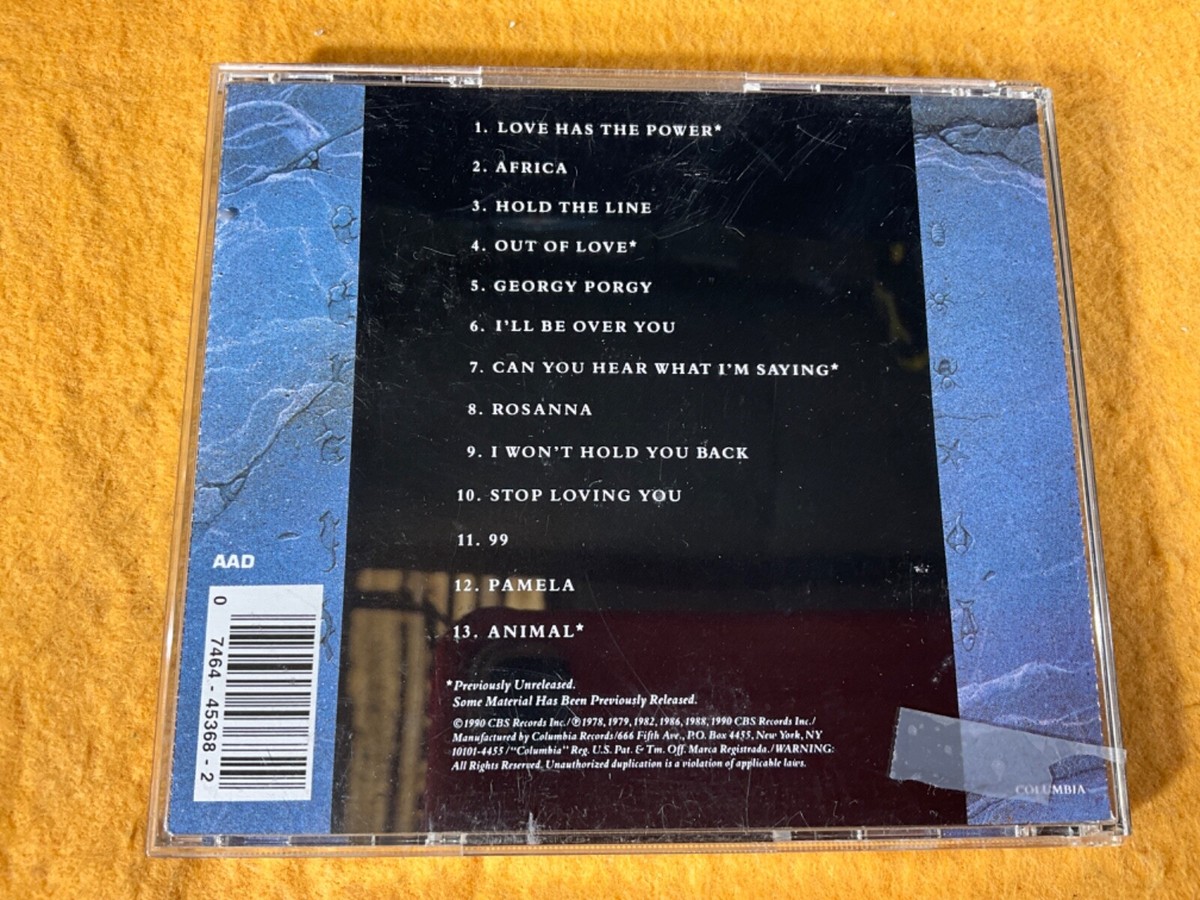 TOTO 『ALL IN 1978-2018 (13CD)』【未開封】 Toto / All In: 1978-2018 / 13CD box set – SuperDeluxeEdition