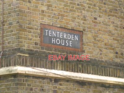 PHOTO  NAME PANEL IN BESPOKE TILES TENTERDEN HOUSE KINGLAKE ESTATE WALWORTH THIS