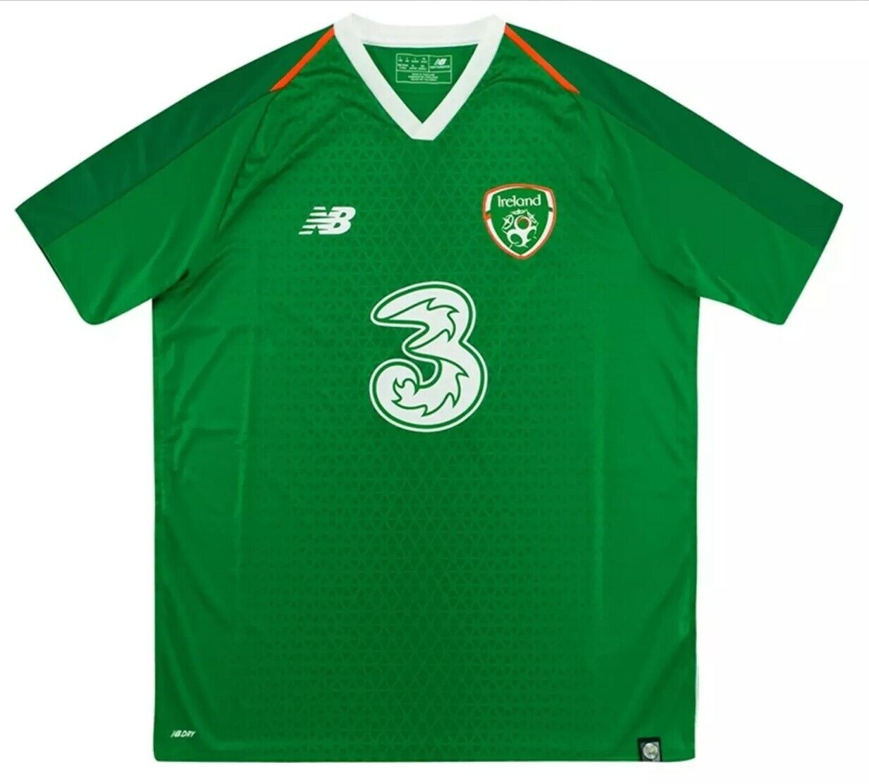 Eire Football Shirt XL Ireland Soccer Shirt 3 New Balance New