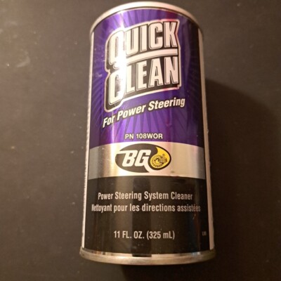 BG Quick Clean for Power Steering PN 108