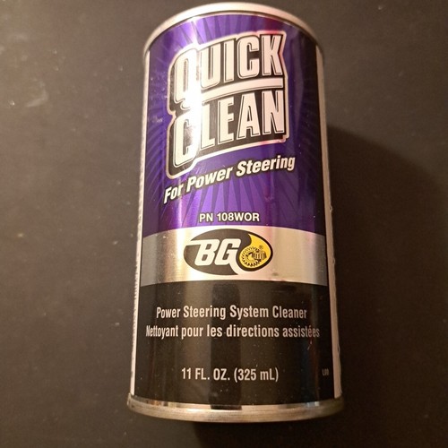 BG Quick Clean for Power Steering PN 108 eBay