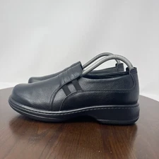 Dansko Clogs Shoes Women's 40 / 9.5 Black Pebble Leather Comfort Professional