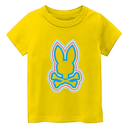Colorful Easter Day Bone Rabbit Kid's T-Shirt USA Funny Sarcastic New Gift Tee - Picture 9 of 14