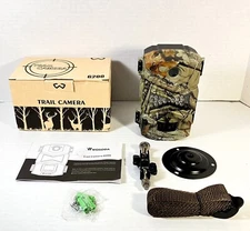WOSODA TRAIL CAMERA G200 AA Battery Powered Removable SD Monitoring/Hunting Camo