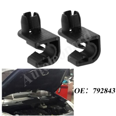 Lot De 10 Barres De Support Pour Capot - Fixation Solide - Clip Réglable Pour 2008 208 301 308 Partenaires