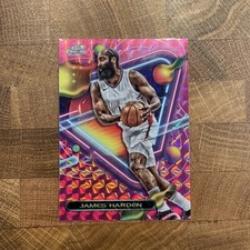 2023-24 Topps Cosmic Chrome James Harden Pink Refractor