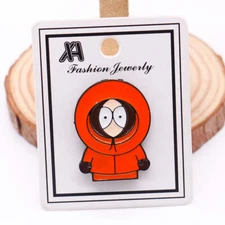 South Park Inspired Kenny McCormick Pin Stan Kyle Cartman Kenny Butters Trey Par