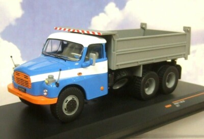 IXO DIECAST 1/43 1977 TATRA T148 S3 BOOSTEN TIPPER TRUCK BLUE/GREY TRU034