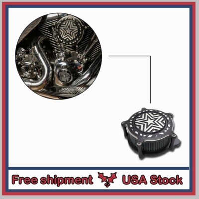 Air Cleaners Fit H-D 2013-14 FXSBSE Moving Star Contrast Cut