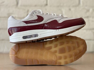 Nike Air Max 1 LX Sail Team Red Women Size 13/Men 11.5 Casual Shoes FJ3169-100