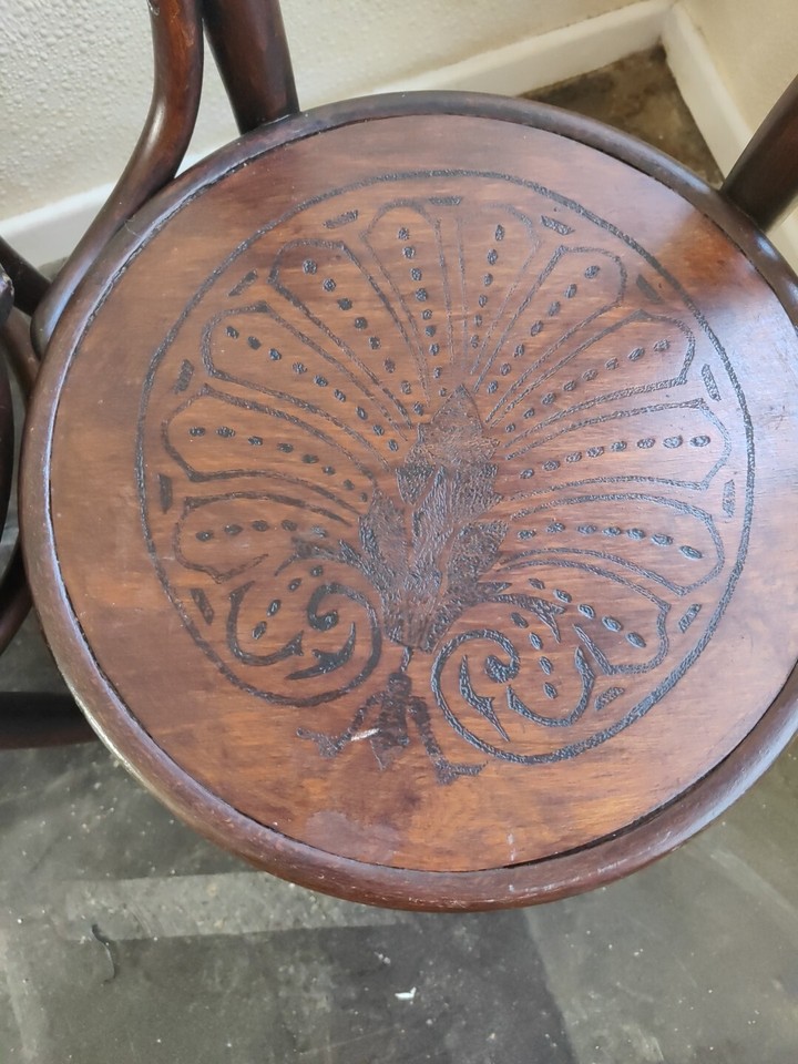 Antique Bentwood Chairs X 2 by Mundus eBay