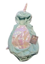 POTTERY BARN KIDS BABY BLUE NARWHAL HALLOWEEN COSTUME SIZE 0-6 Months