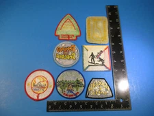 7 Boy Scout Popcorn Patches BSA Daniel Webster NH Powered by Popcorn S9100