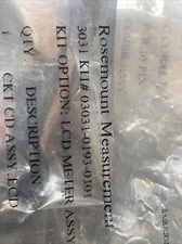 Rosemount 03031-0193-0103 Pressure Transmitter Lcd Meter Display