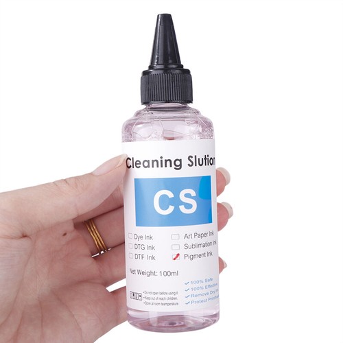 100ml DTF Ink Cleaner Cleaning Liquid For DTF Printer Printhead Tube Cleaning - Zdjęcie 5 z 12