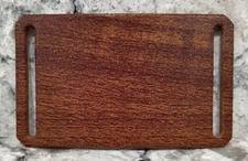 GRIP6 BELT BUCKLE - CRAFTSMAN WALNUT WOOD LOOK - 1.5 INCH WIDE