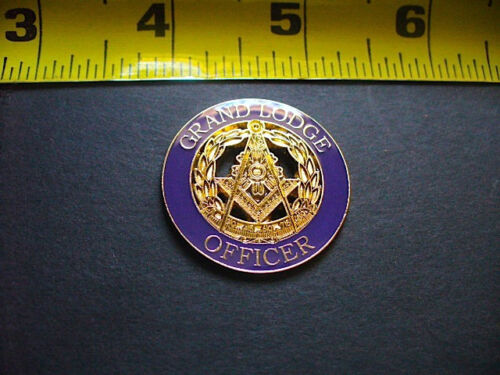Large High Quality  Grand Lodge Officer  Lapel Pin - Picture 1 of 1