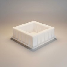 Forma de bloque hueco Forma de ladrillo de cemento de plástico de larga duración Hecho con nuevo