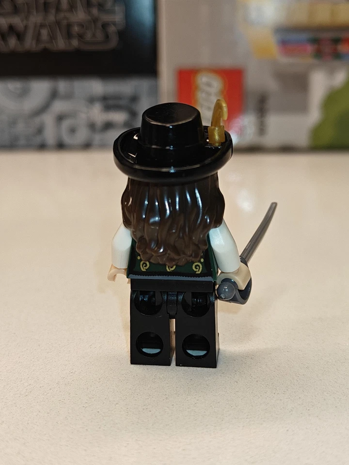 Piratas del Caribe Angélica Teach Minifigura Lego Personalizada Reina Ana 4195 Foto 2 de 2