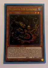 Yu-Gi-Oh! Millennium Eyes Illusionist LED2-DE001 Ultra Rare 1. Auflage