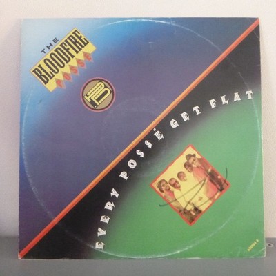 12'' Maxi Single   The Bloodfire Posse -- Every Posse get Flat | Vinyl VG+ Reggae