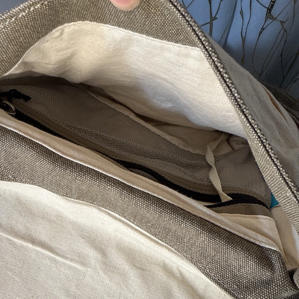 2 bolsas de mensajero de viaje Keen híbridas de transporte dos tamaños cuero lona Foto 3 de 4