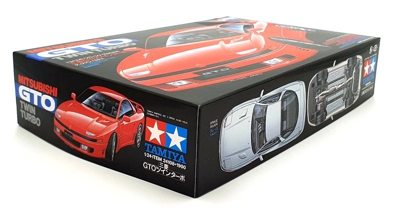 Kit Modelo Tamiya Escala 1/24 24108 - Mitsubishi GTO Twin Turbo Foto 2 de 4