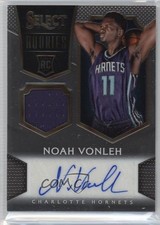 2014-15 Panini Select Rookie Jersey 148/199 Noah Vonleh #12 Auto 0c2