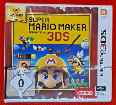 Super Mario Maker für Nintendo - Nintendo Selects 3DS XL Spiel USK DE *NEU&OVP*