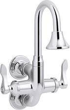 KOHLER K-730T70-4AJR-CP Triton Bowe Cannock Sink Faucet, Polished Chrome